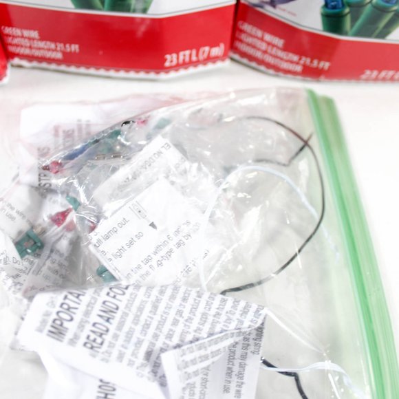 Blue Indoor Outdoor Christmas String Lights 1 Box 100 CT - Picture 8 of 8